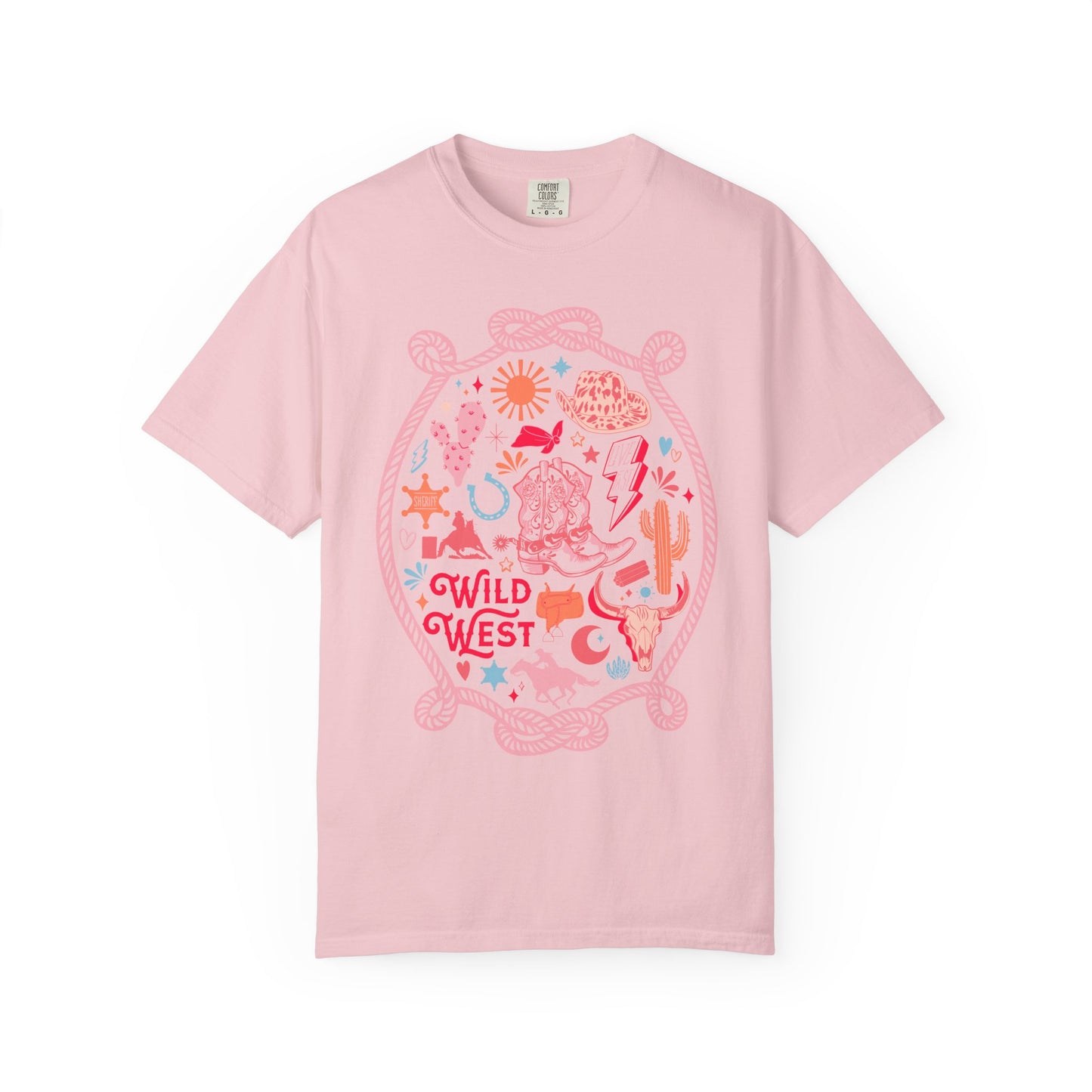 Wild West Graphic T-Shirt | Comfort Colors Tee