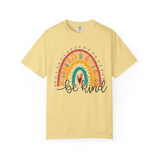 Be Kind Rainbow T-Shirt | Comfort Colors Tee