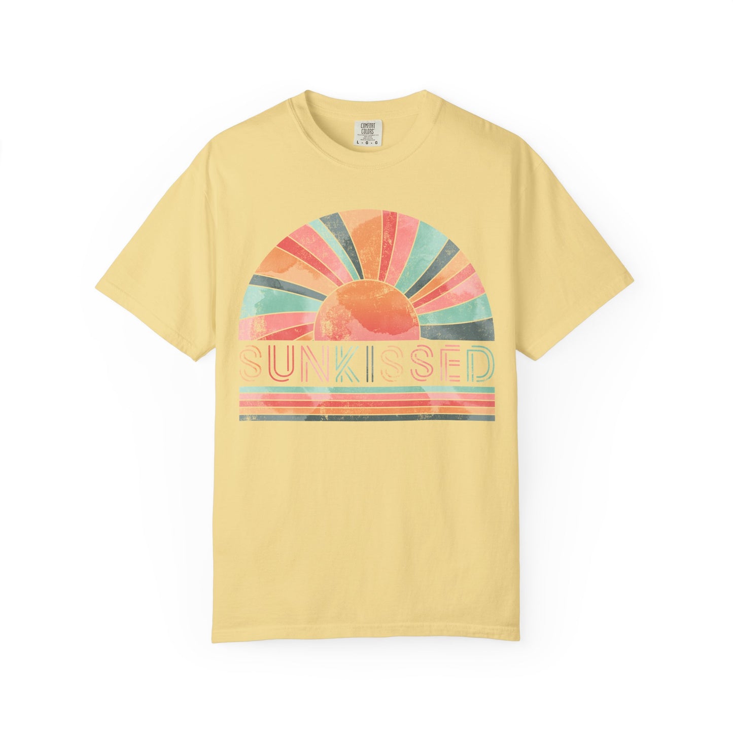 Sunkissed Retro Sun T-Shirt  | Comfort Colors Tee