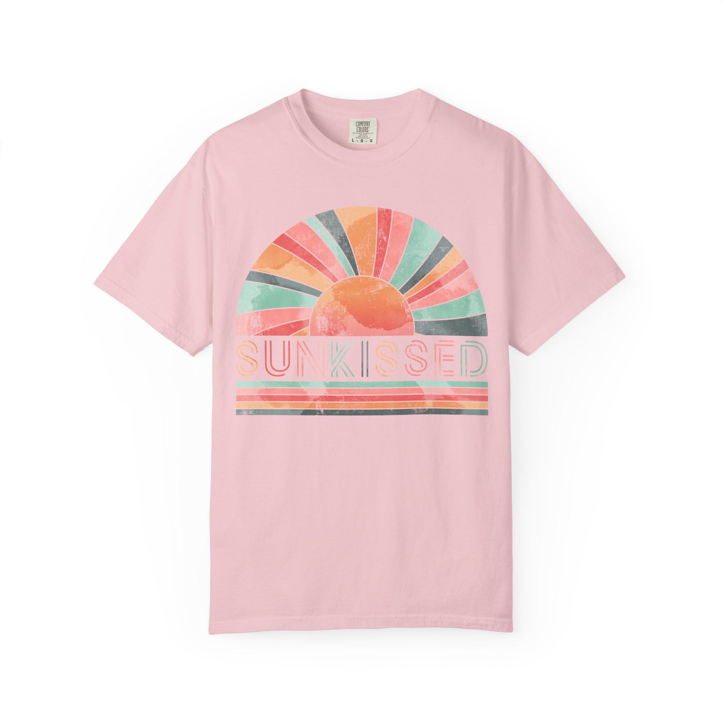 Sunkissed Retro Sun T-Shirt  | Comfort Colors Tee