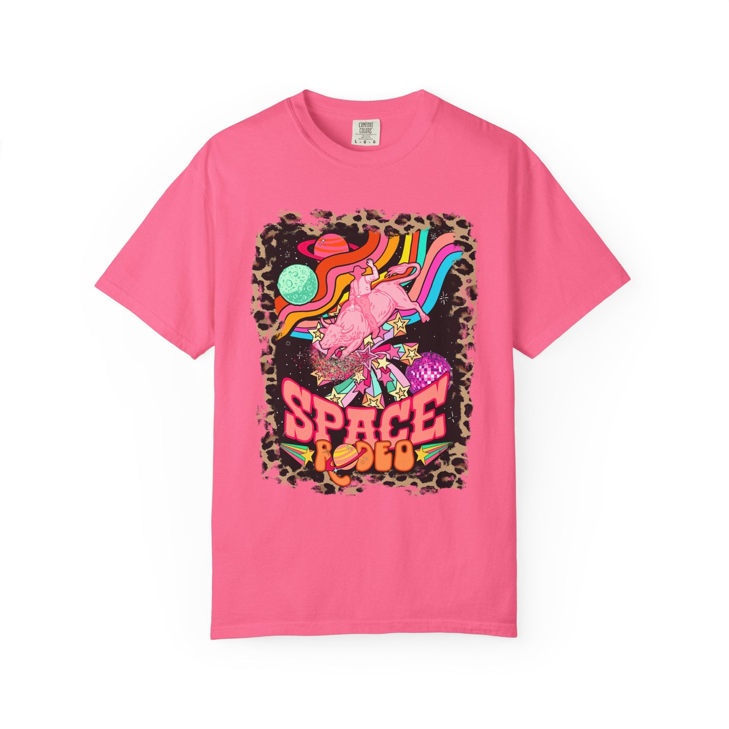 Space Rodeo Graphic T-Shirt | Comfort Colors Tee