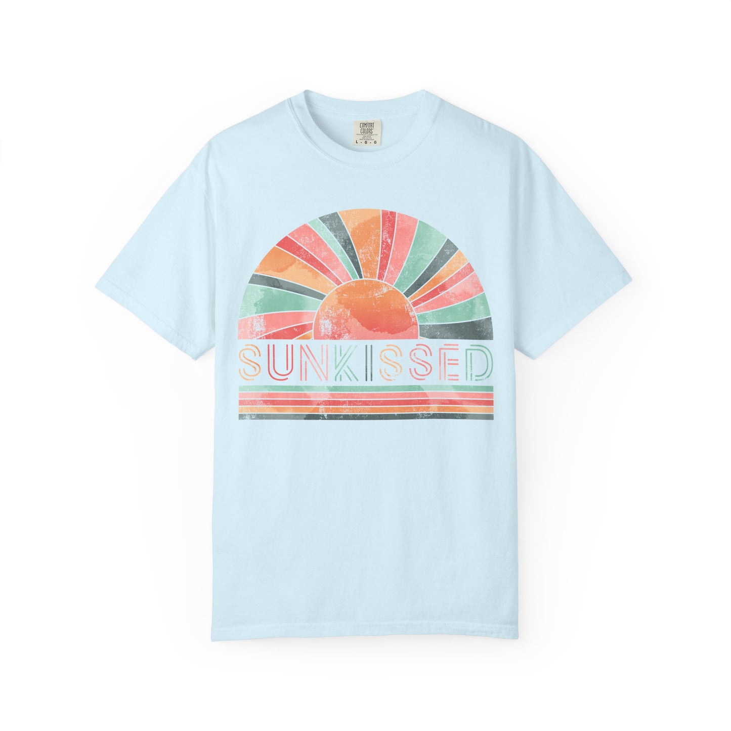 Sunkissed Retro Sun T-Shirt  | Comfort Colors Tee