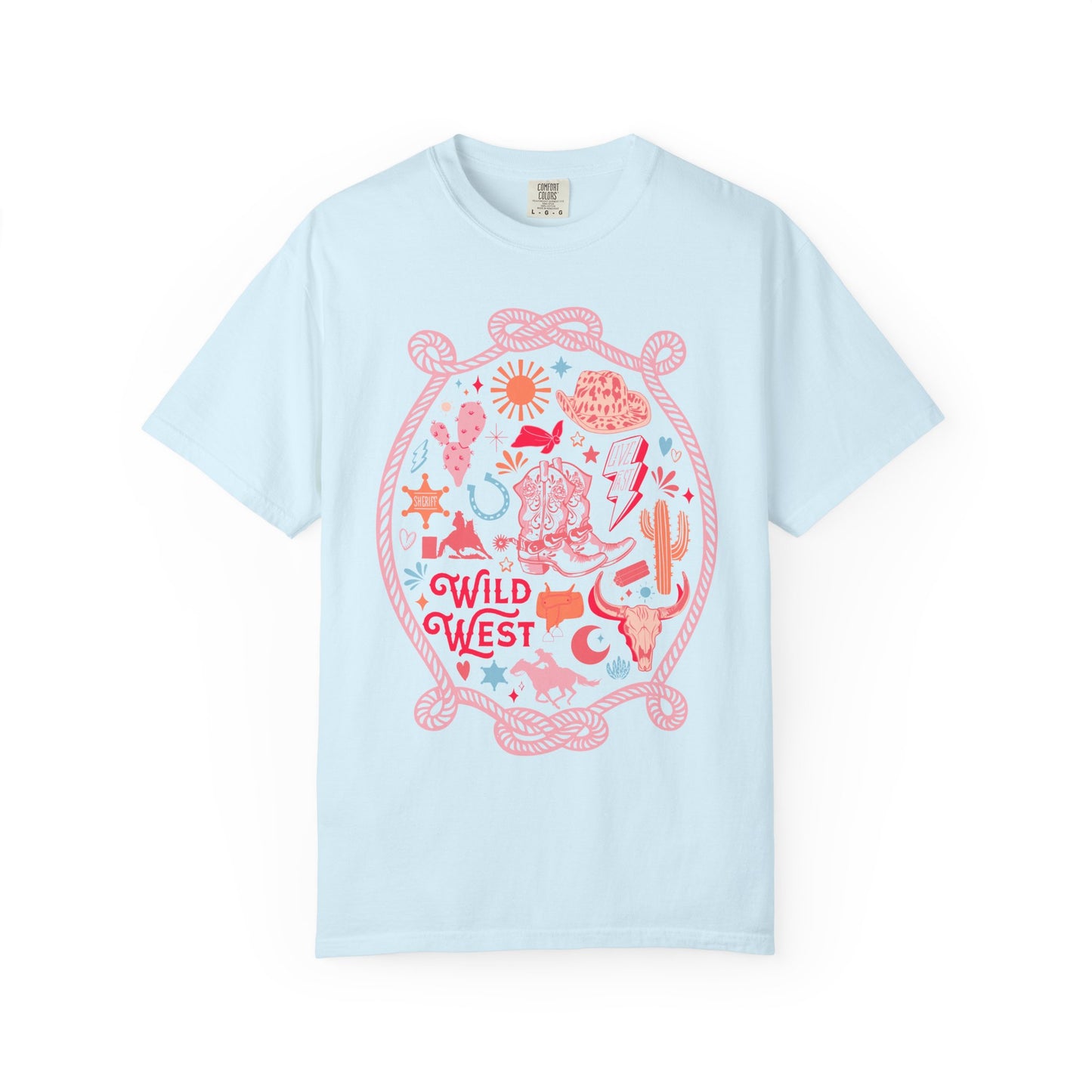 Wild West Graphic T-Shirt  | Comfort Colors Tee