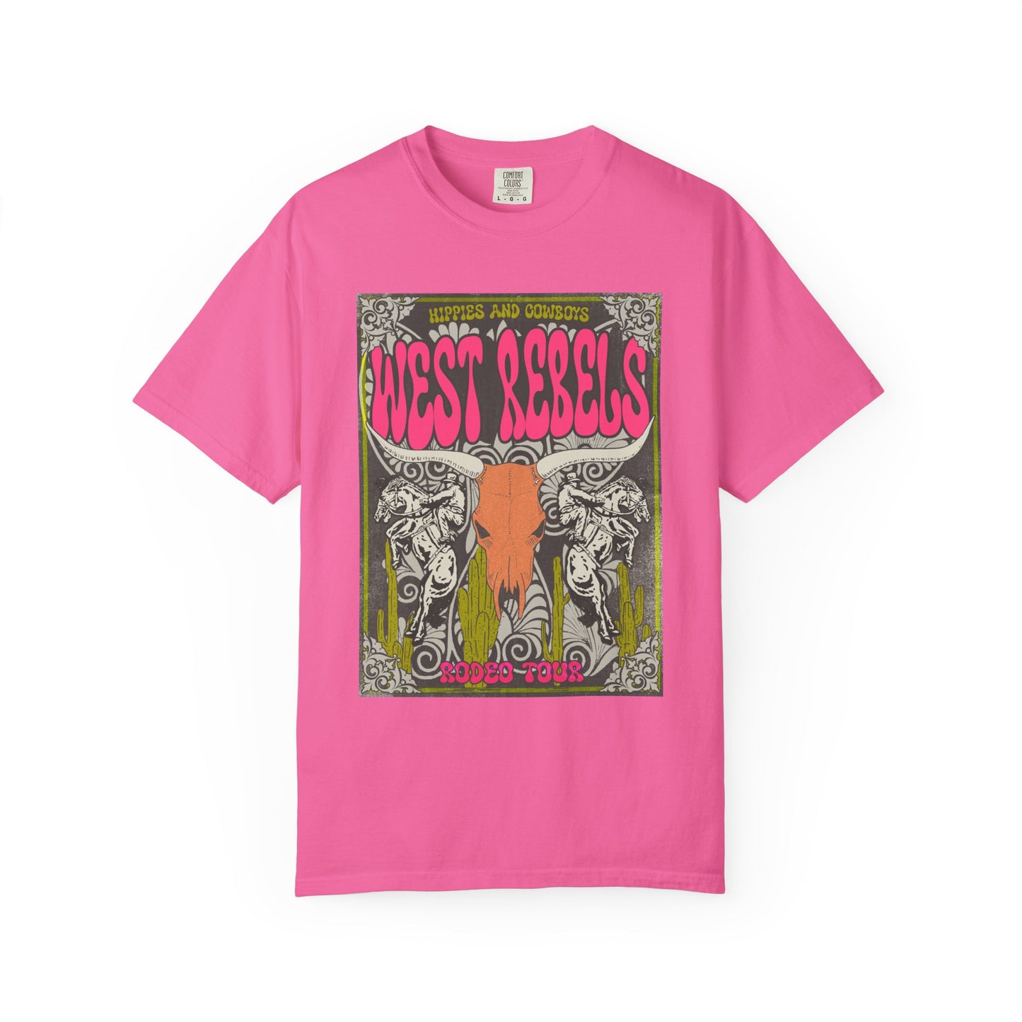 West Rebels Vintage Rock T-Shirt  |  Comfort Colors Tee