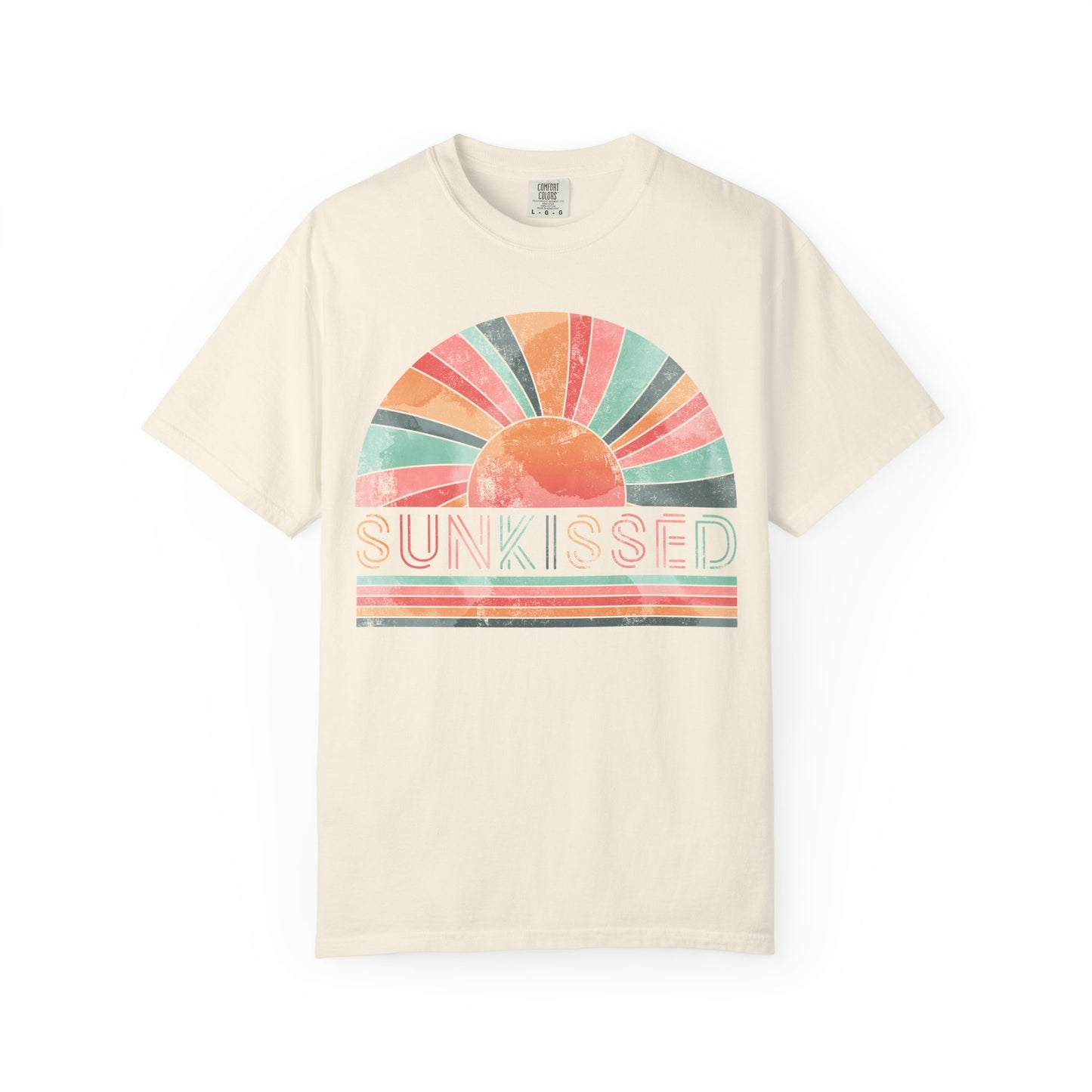 Sunkissed Retro Sun T-Shirt  | Comfort Colors Tee