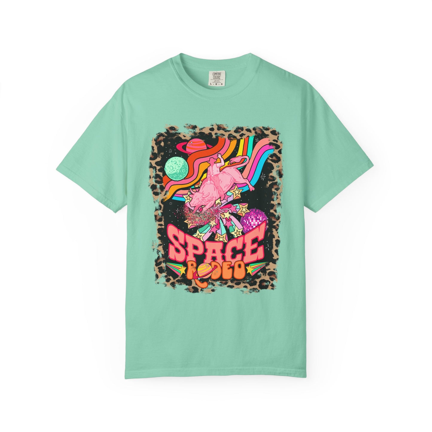 Space Rodeo Graphic T-Shirt | Comfort Colors Tee