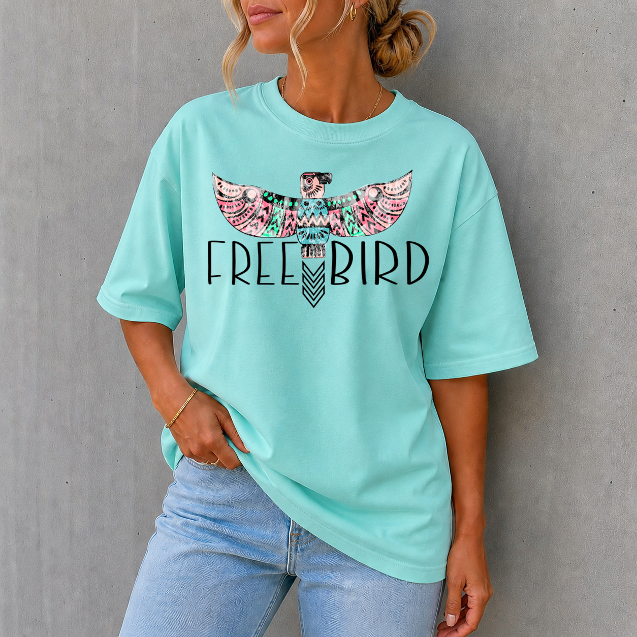 Free Bird Graphic T-Shirt | Comfort Colors Tee