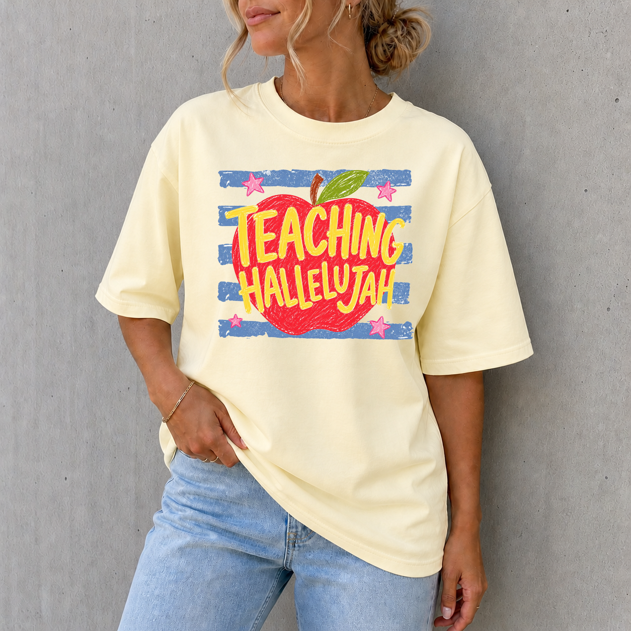 Teaching Hallelujah T-Shirt | Comfort Colors Tee