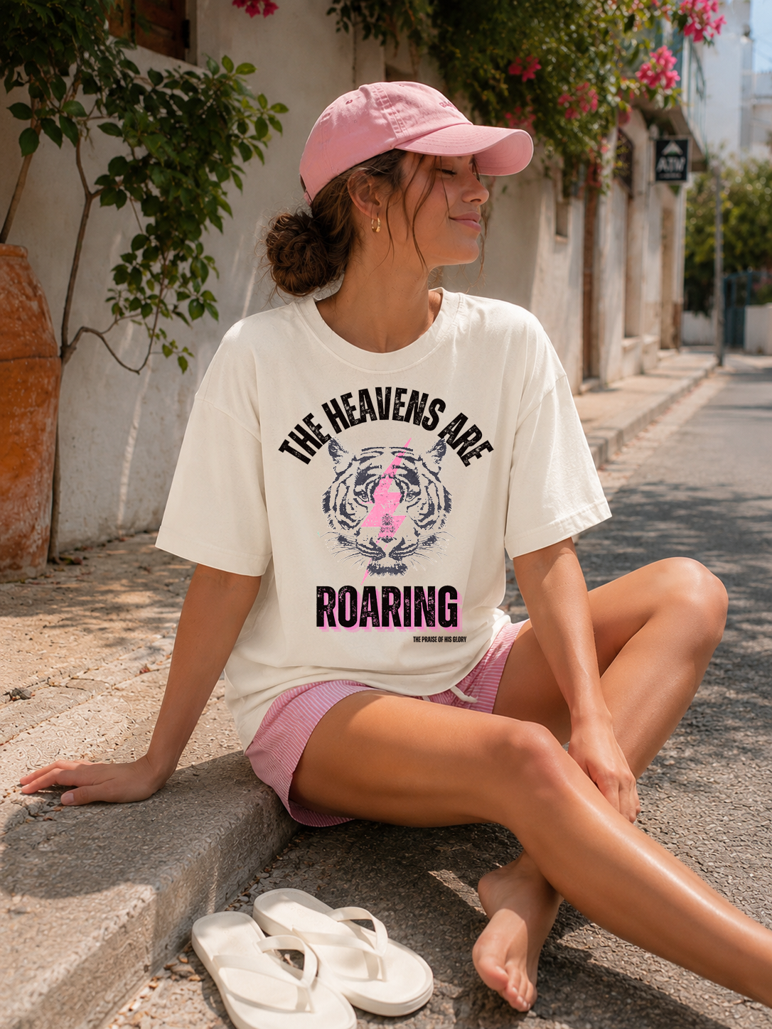 “The Heavens Are Roaring” | Comfort Colors Tee