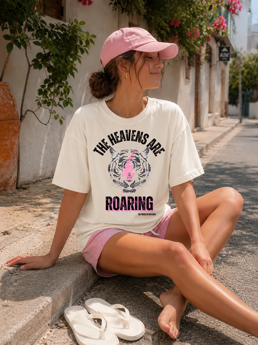 “The Heavens Are Roaring” | Comfort Colors Tee