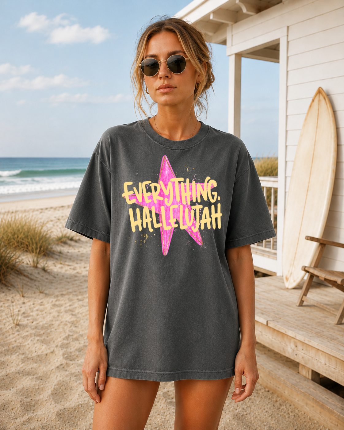 Everything Hallelujah T-Shirt | Comfort Colors Tee