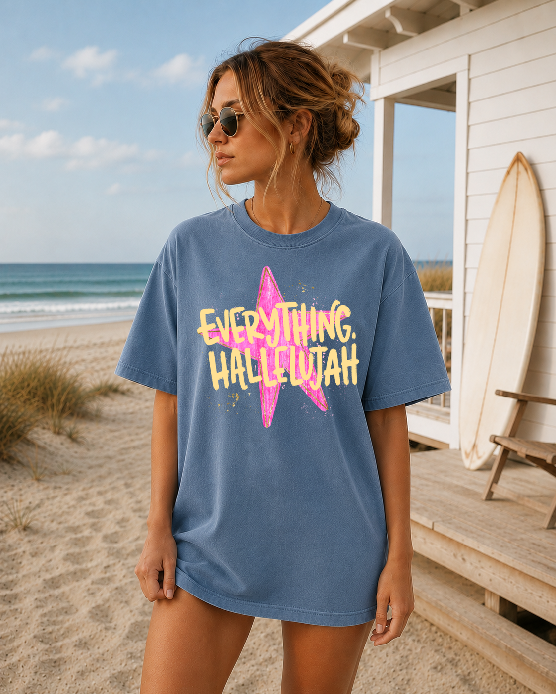 Everything Hallelujah T-Shirt | Comfort Colors Tee