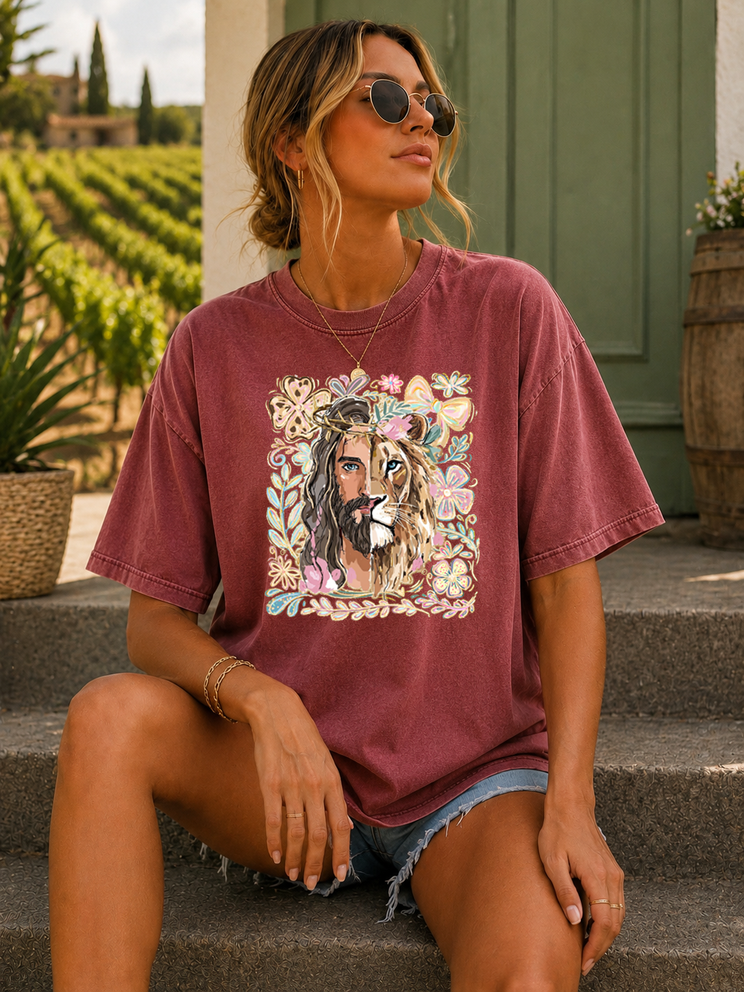 Lion of Judah T-Shirt | Comfort Colors Tee