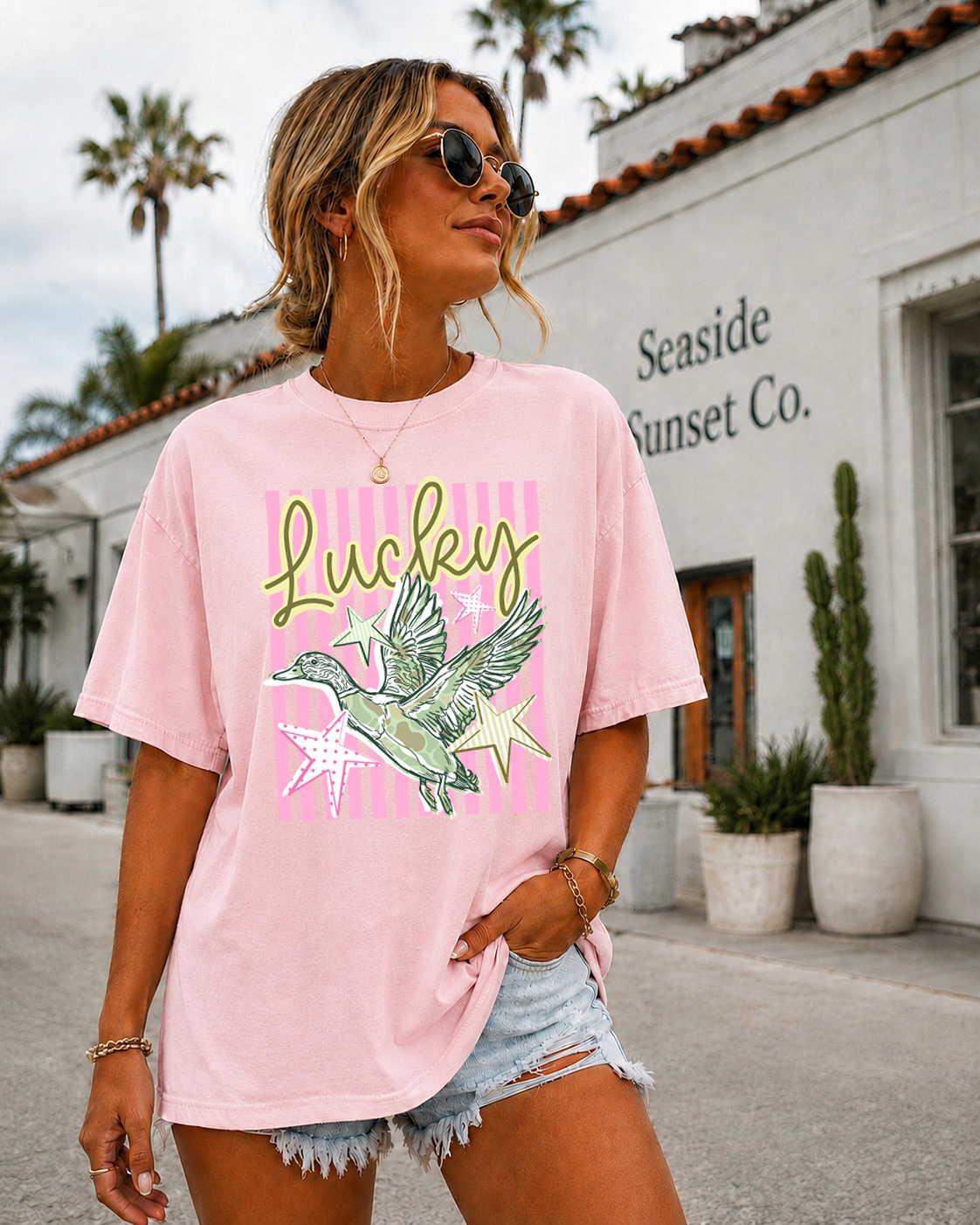 Lucky Duck T-Shirt | Comfort Colors Tee