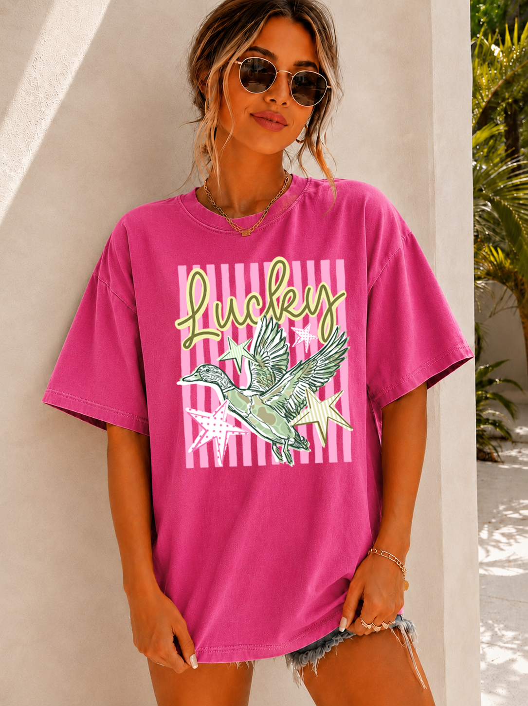 Lucky Duck T-Shirt | Comfort Colors Tee