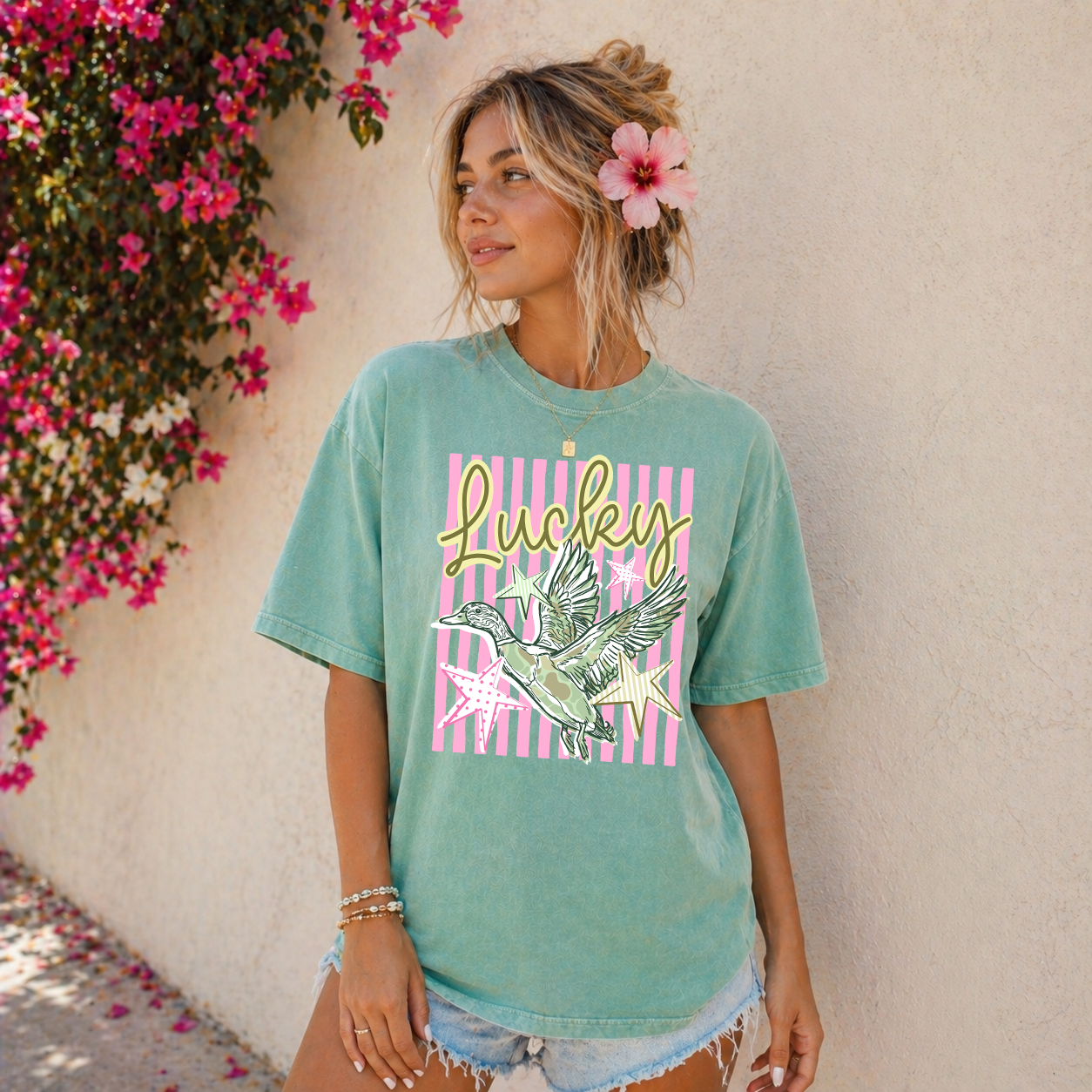 Lucky Duck T-Shirt | Comfort Colors Tee