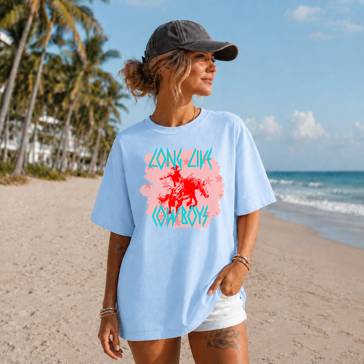 Long Live Cowboys T-Shirt | Comfort Colors Tee