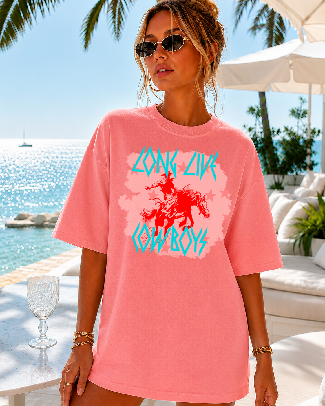 Long Live Cowboys T-Shirt | Comfort Colors Tee