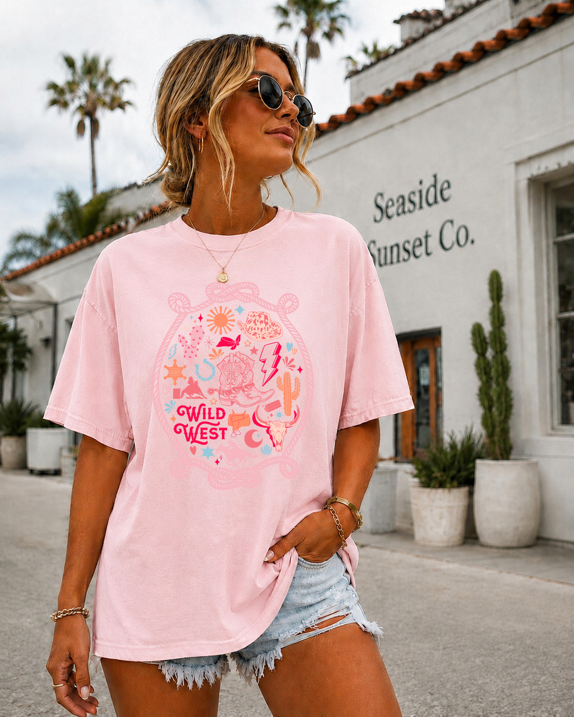 Wild West Graphic T-Shirt  | Comfort Colors Tee