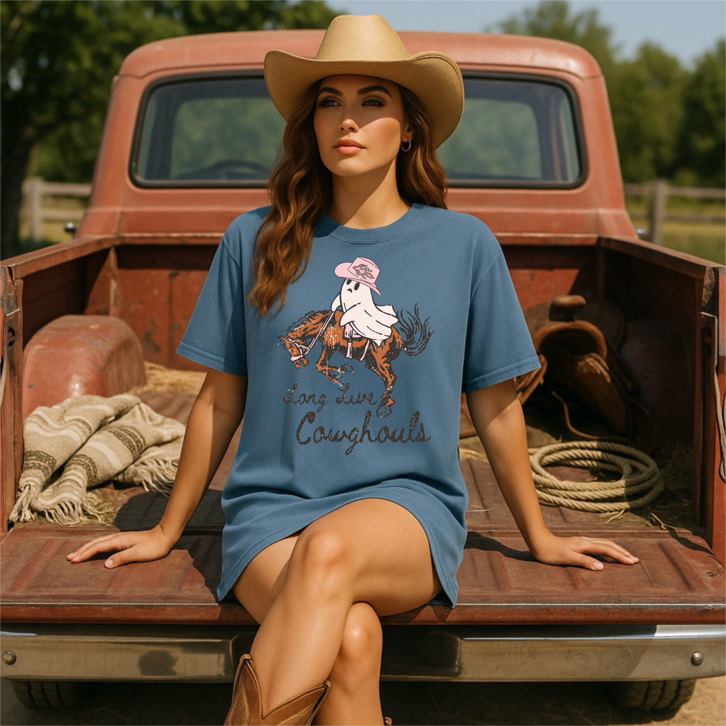 "Long Live Cowghouls" T-Shirt | Comfort Colors Tee