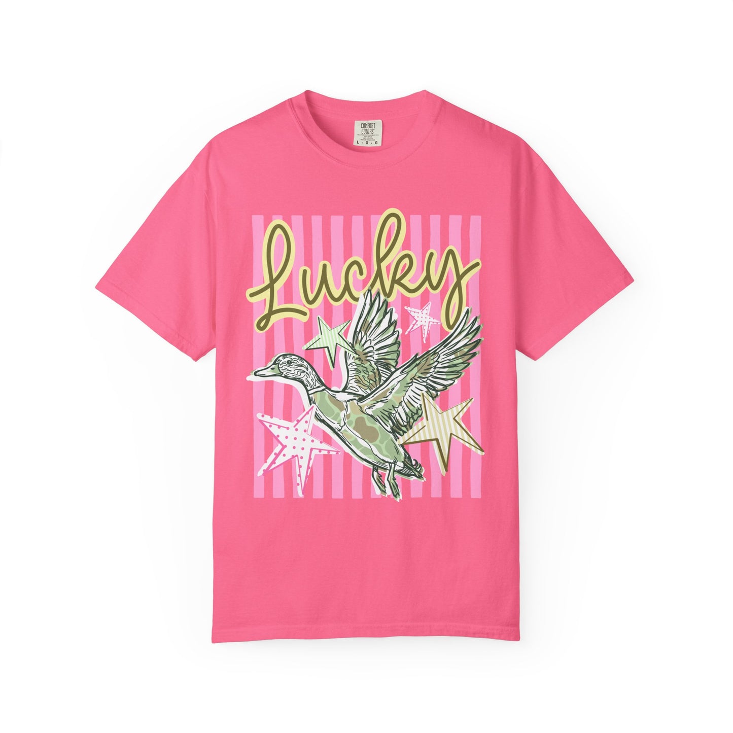Lucky Duck T-Shirt | Comfort Colors Tee