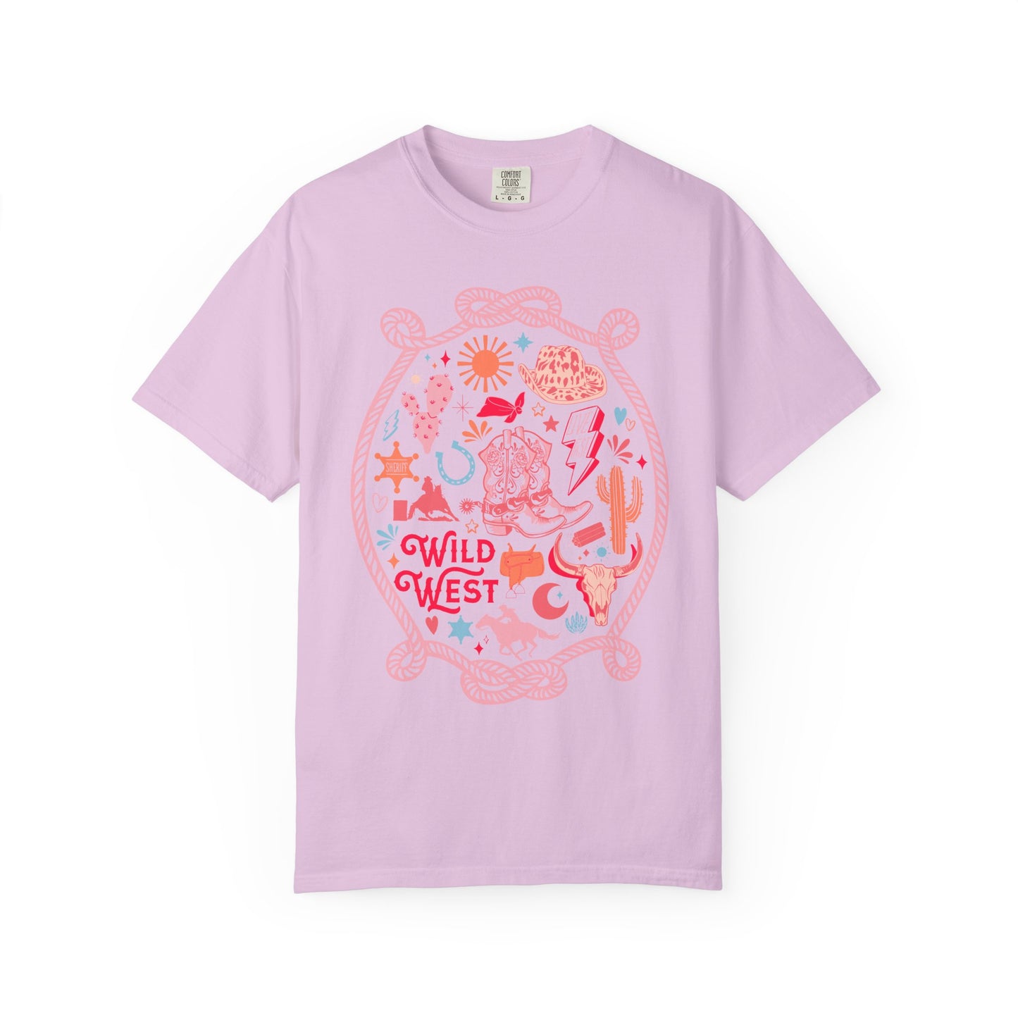 Wild West Graphic T-Shirt  | Comfort Colors Tee