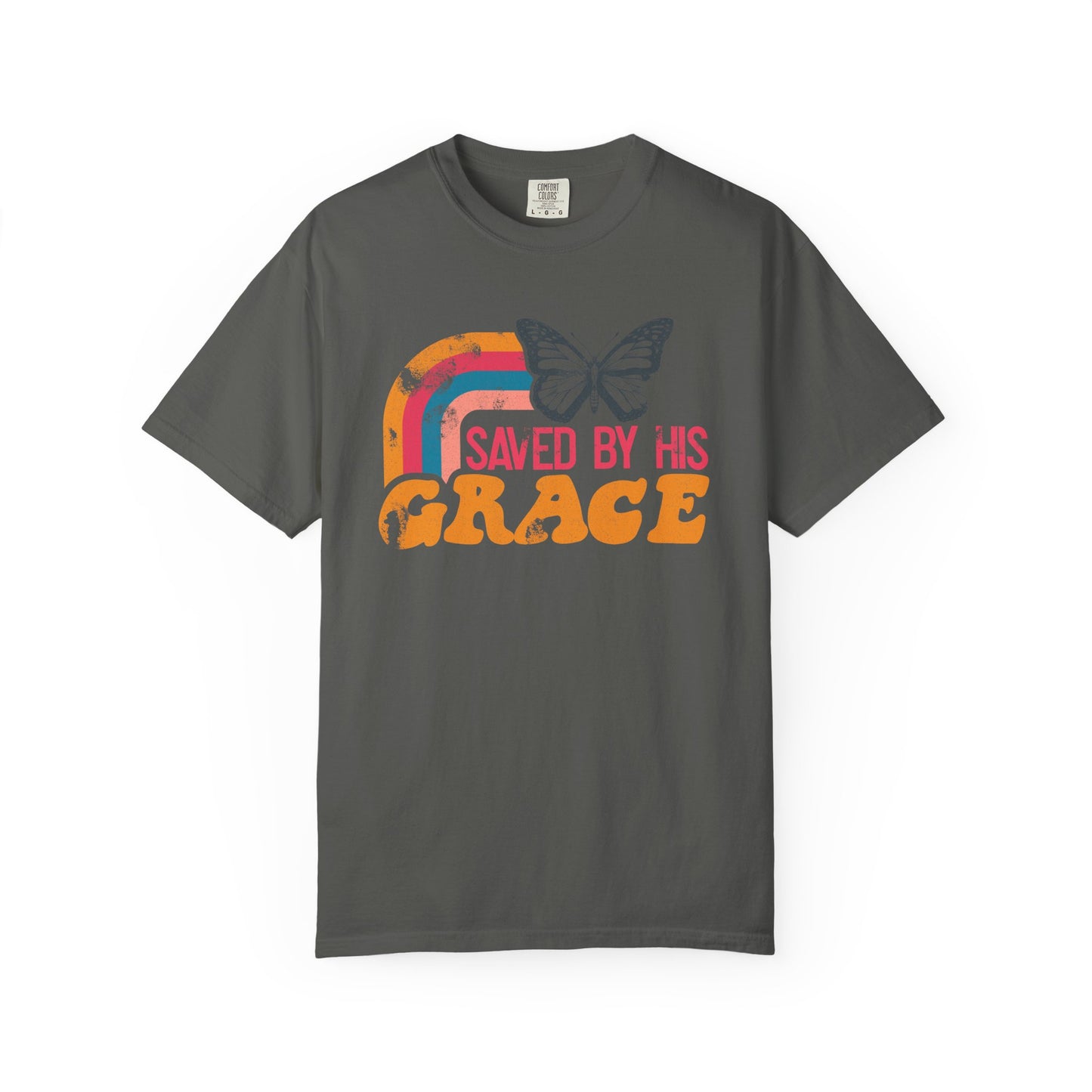 Saved by His Grace T-Shirt | Comfort Colors Tee