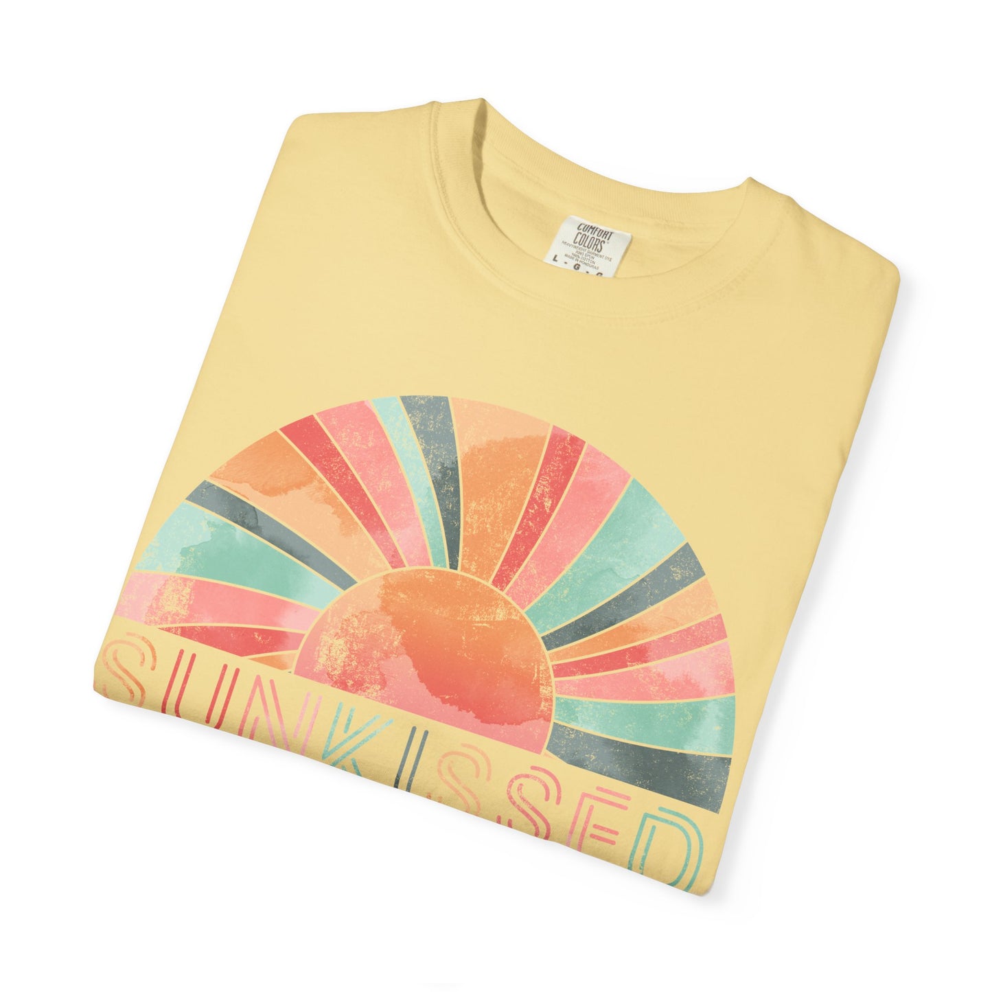 Sunkissed Retro Sun T-Shirt  | Comfort Colors Tee