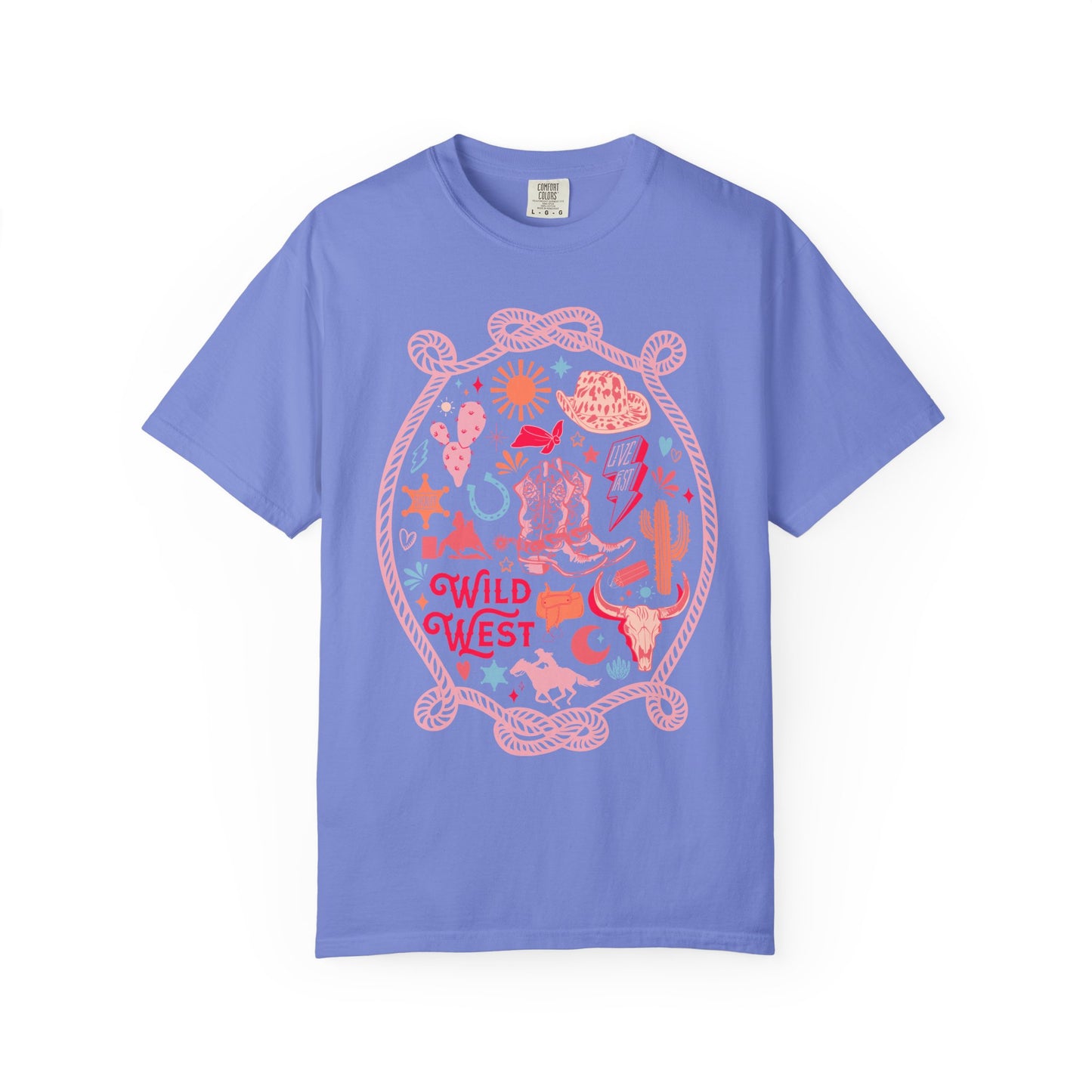 Wild West Graphic T-Shirt  | Comfort Colors Tee