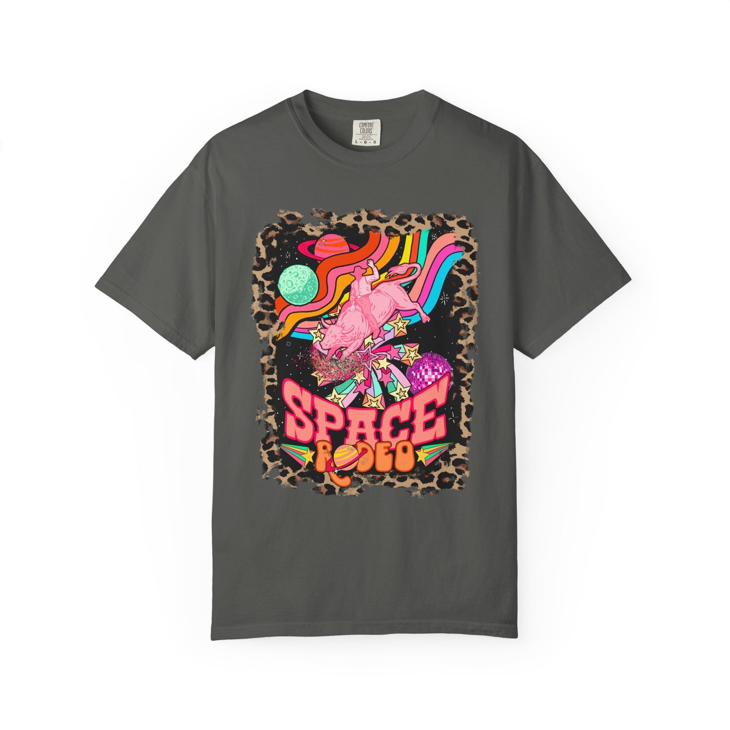 Space Rodeo Graphic T-Shirt | Comfort Colors Tee