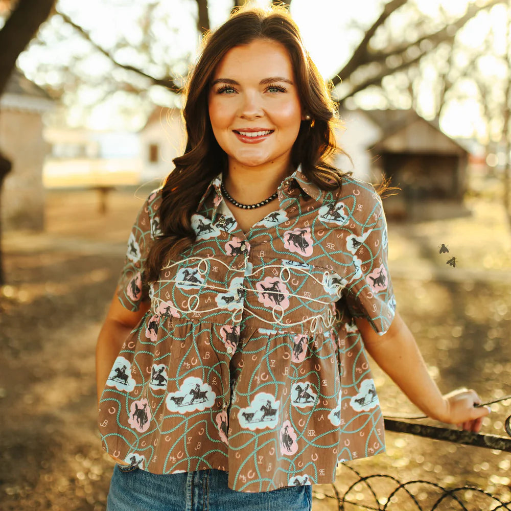 Rodeo Bronc Top
