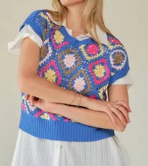Summer Tank Knit Top