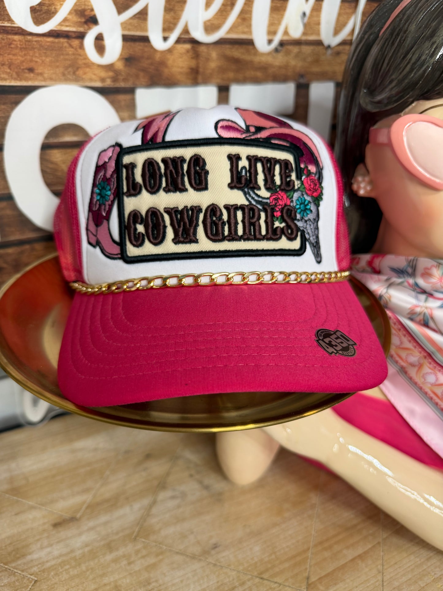 Long Live Cowgirls Patch Hat